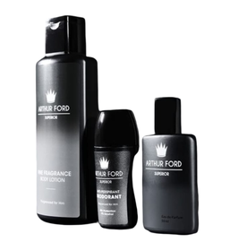 Arthur Ford Superior Men's Perfume, Body Lotion, &Roll On
