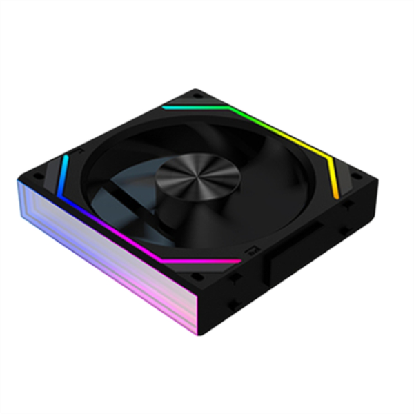 V2RS Case Fan Magic Block Free Splicing 120mm 12V Chassis Fan Black,B