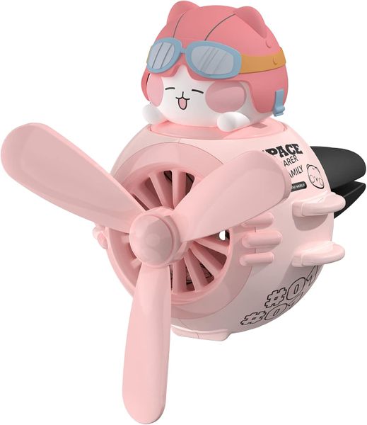 Car Air Fresheners Cute Pilot Cat Car Diffuser