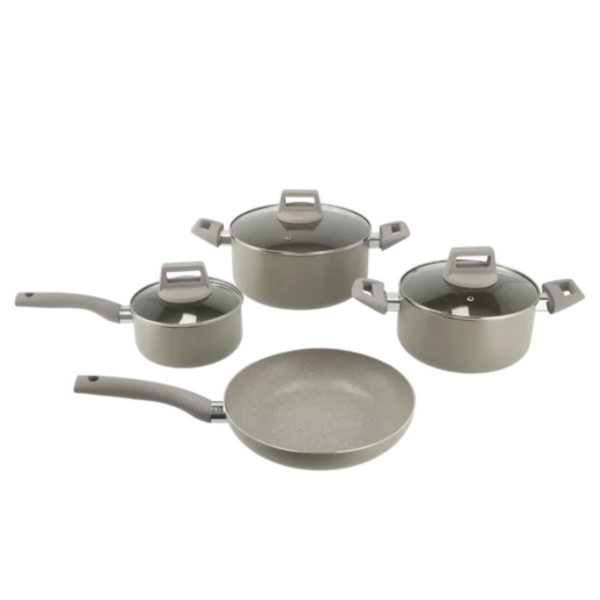 Forged Aluminium Non-Stick 7 Piece Cookware Set