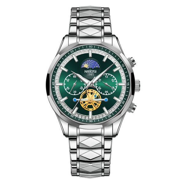 Golden Quartz Wristwatch for Men