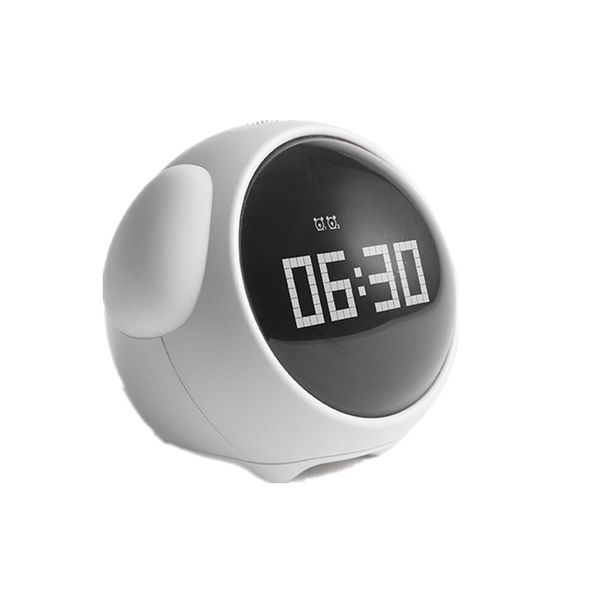 LED Pixel Alarm Clock: Voice-Controlled Digital Clock with Light