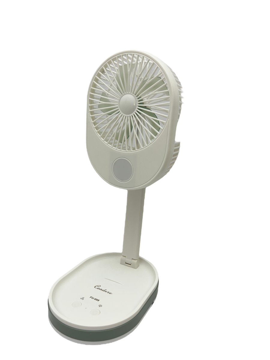 Travel Folding Table Fan with Night Light