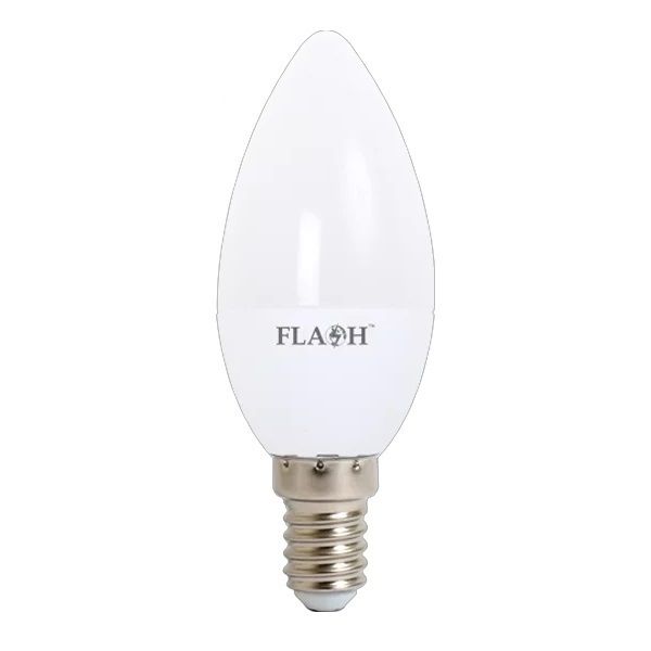 Flash 3W E14 LED Candle Lamps - Daylight 6000K