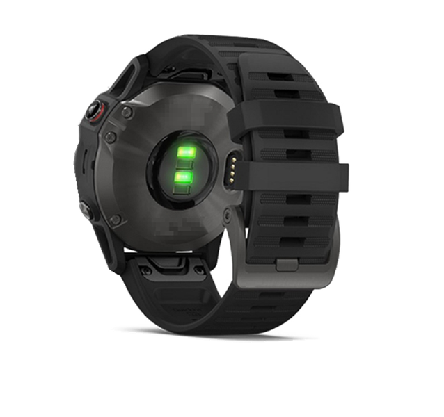 Garmin Fenix 3/Fenix 3 HR/Fenix 5X/5X Plus Silicone Replacement Strap Grey