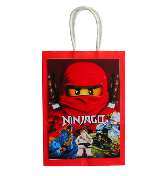 Ninjago Themed Party Bags - Set of 10