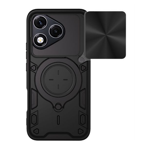 TC Sliding Magnetic Camera Protection Case Compatible with Honor 400 Lite