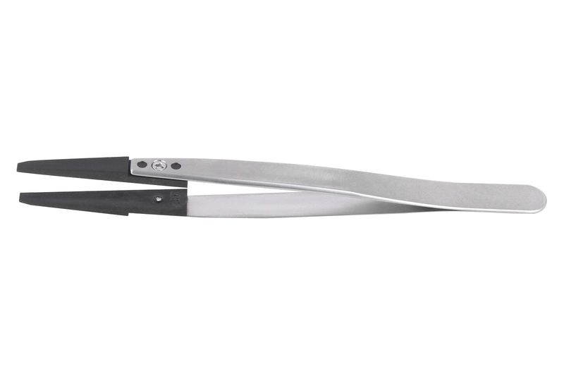 Ideal-Tek (272CFR.SA.1) Tweezer, General Purpose, Straight, Polyamide Tip
