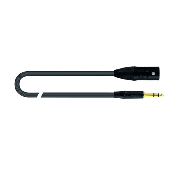 Quik Lok XLR Male to Jack Stereo Cable - 5m