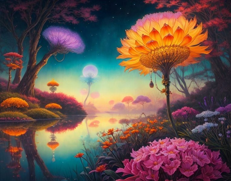 Canvas Wall Art - Land Of Dreams