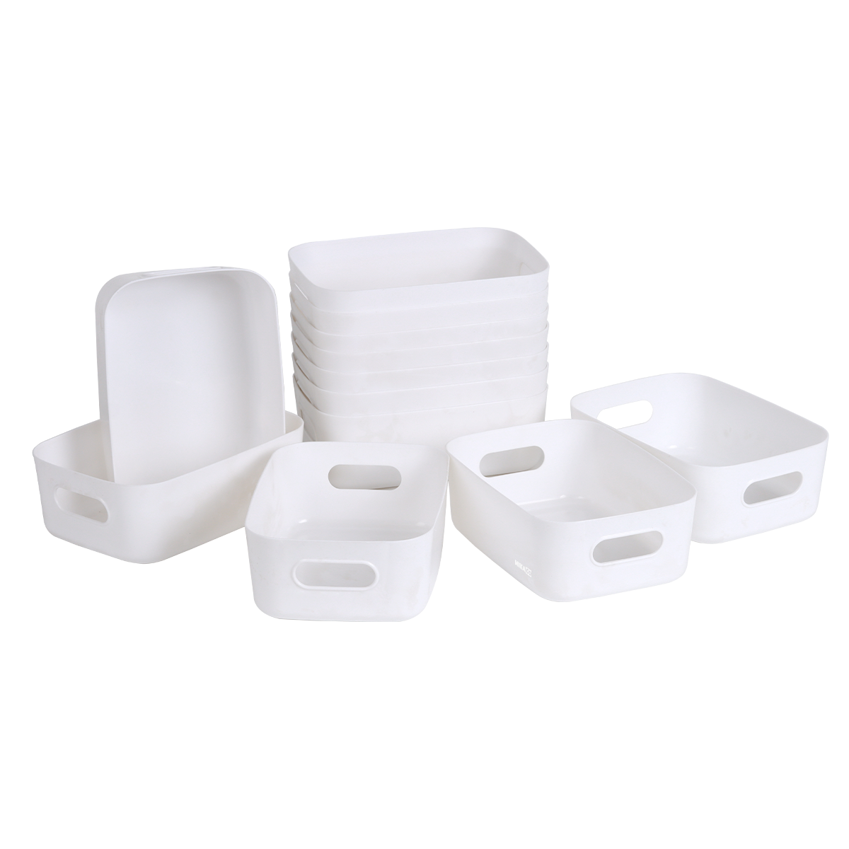 MIkaco Home Desktop Organizer Storage Box 12pcs set