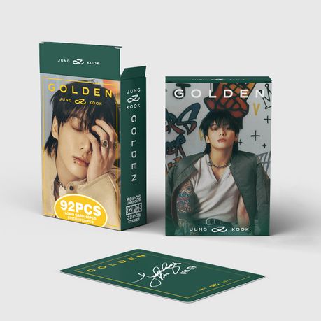 1 pack Kpop JUNGKOOK mini Photo album photocards sticker set 94107 Image