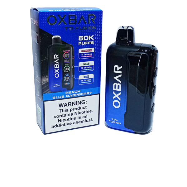 Oxbar Tri-Fusion 50K Peach Blue Raspberry