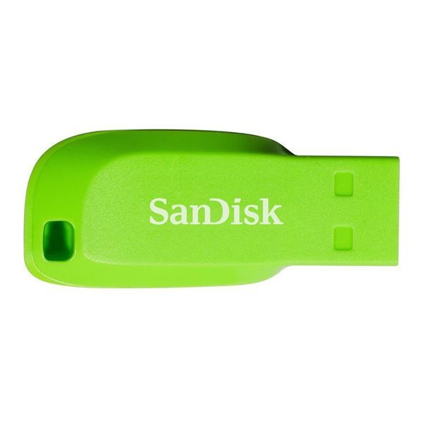 Sandisk 16GB Cruzer Blade USB Flash Drive - Green