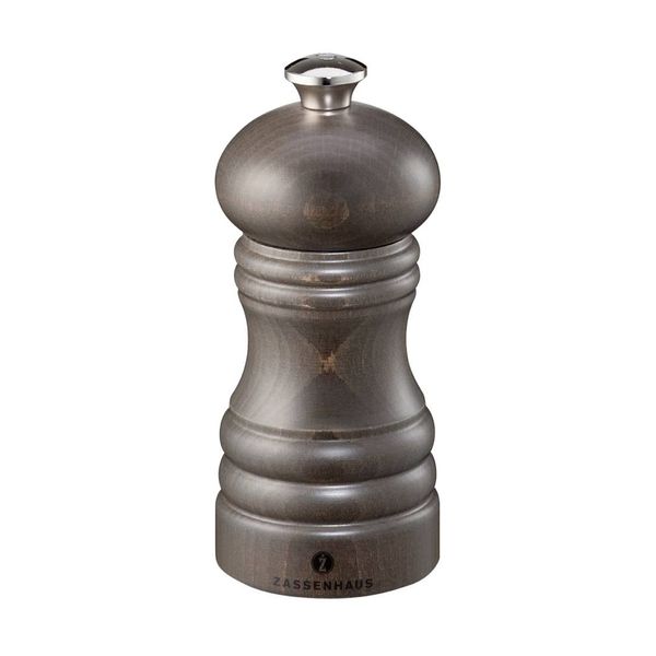 Zassenhaus Berlin Salt Mill 12cm - Dark Stained