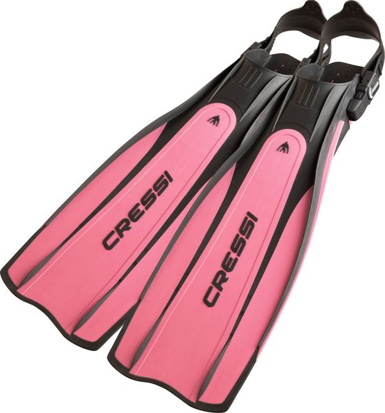 Cressi Pro Light Scuba Fins - Lightweight Dual Blade with Quick Buckles