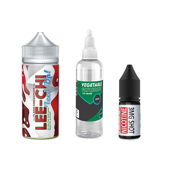 120ml Majestic Vapour Juice DIY Longfill Kit - Lee-Chi - 2mg