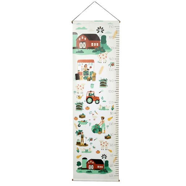 Launch Republic PVC Height Chart Farming Work