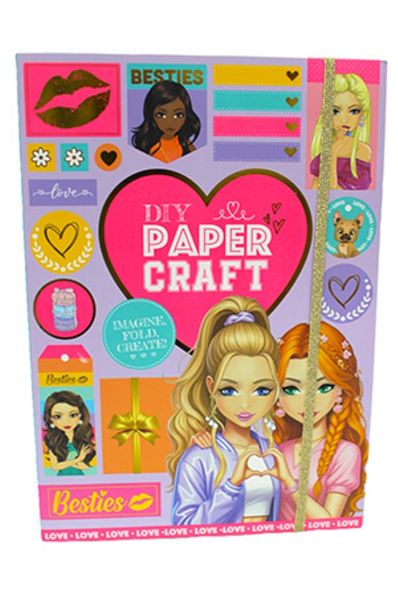 Besties Diy Papercraftbook 32 Pages Incl Stickers