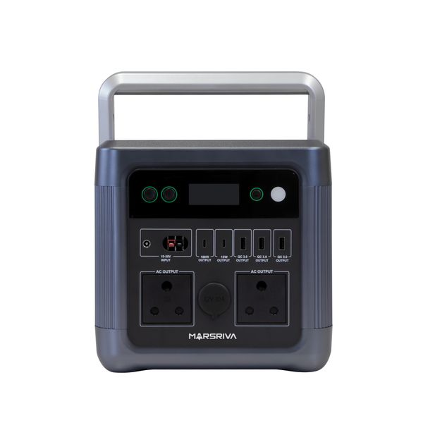 Marsriva 1200W/974.4Wh LiFePO4 Portable Power Station - MK12