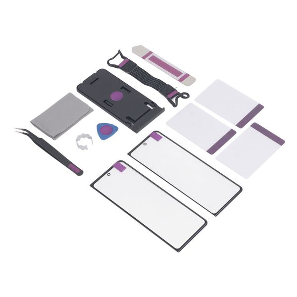 2Pcs Z Fold 3 Front Glass + OCA Kit