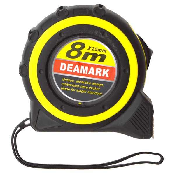 Deamark - Metric Tape - 8m X 25mm - 5 Pack