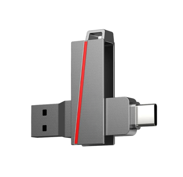 Compact Dual Slim 256GB USB 3.2 Flash Drive - Maximum Storage, Minimal Size