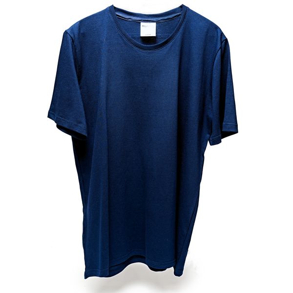 100% Cotton 180gsm - Short Sleeve T-shirt - Navy Blue
