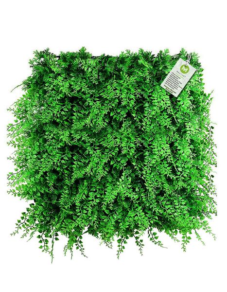 Masturf Premium Furn 50 x 50cm Artificial Leaves UV Green Wall Panel