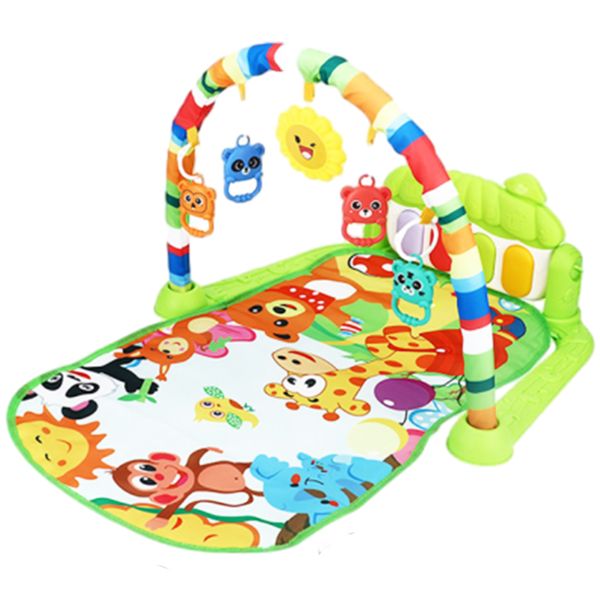 Baby Crawling Playmat Play Piano Gym Mat Musical Learning Toy Newborn Gift