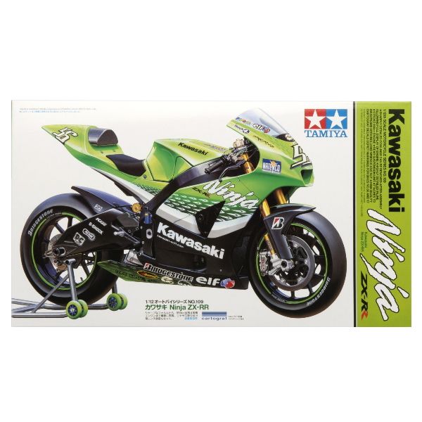 Tamiya 1/12 Kawasaki Ninja ZXRR Motorcycle Plastic Model Kit Shop