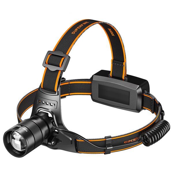 Superfire HL71 LED Zoom Headlamp - Five Lighting Modes