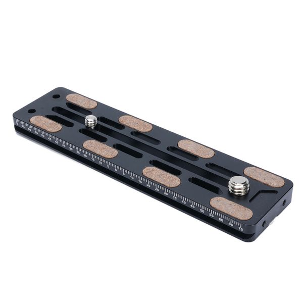 140mm aluminum QR plate 1/4" &amp; 3/8
