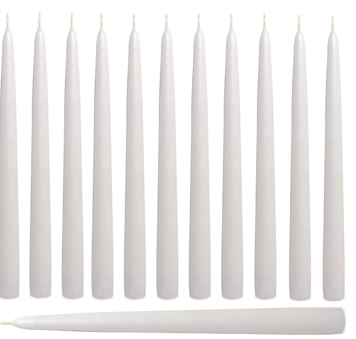 Scented Taper Candles Sandalwood and Musk Pack of 12 Shop Today