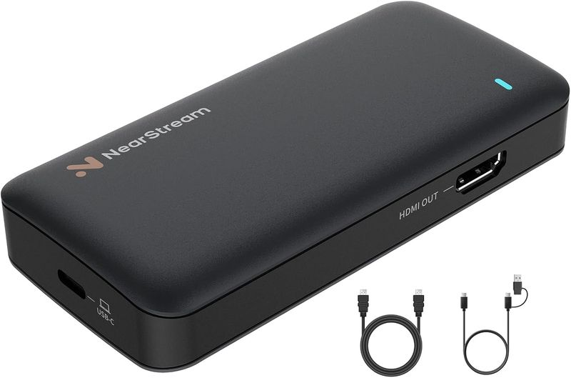 NearStream CCD10 1080P/60 (4k Passthrough) Camera &amp; Console Capture Card
