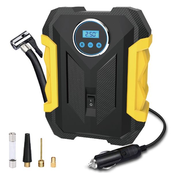 12V Portable Air Compressor Pump - for Car Tyres Digital Inflator