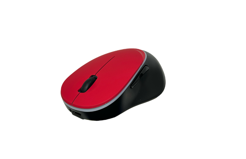 Ergonomic Wireless Mouse - Featherlight, Rechargeable &amp; Dual Connectivity