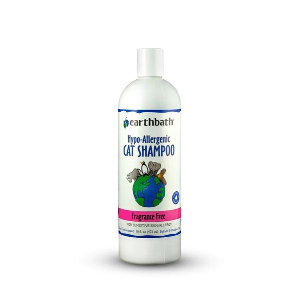 Earthbath Hypo-Allergenic Cat Shampoo - Fragrance Free