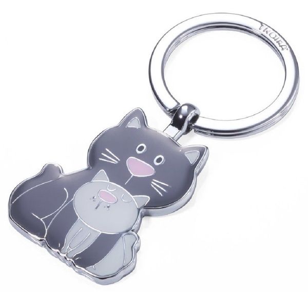 Troika Keyring Cat &amp; Kitty