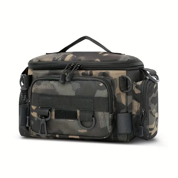 Multifunctional Fishing Tackle Bag-Adjustable Waterproof and Wear-resistant