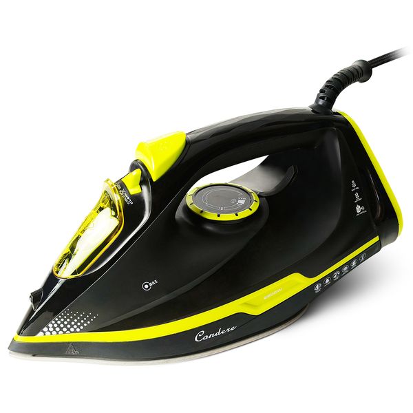 CONDERE Steam Iron for Clothes 2200W, Ceramic Non-Stick Plate