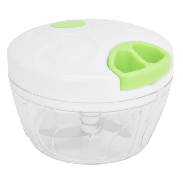 Household Vegetable Cutter Manual Meat Grinder Fruit Shredder White Lid