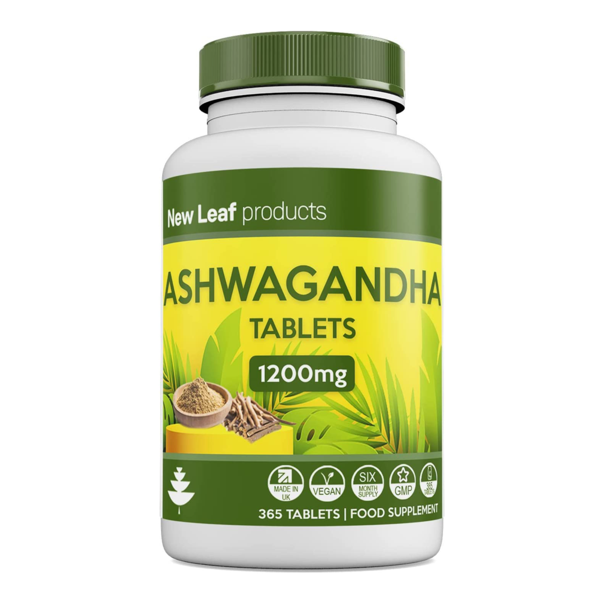 Ashwagandha Tablets High Strength 6 Months Supply | Buy Online in South