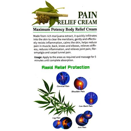 CBD Pain Relief Cream - 100ml  Shop Today. Get it Tomorrow