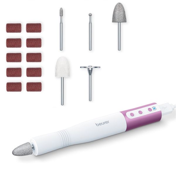Beurer Electric Manicure &amp; Pedicure Nail Tool Set: Small &amp; Powerful MP 52