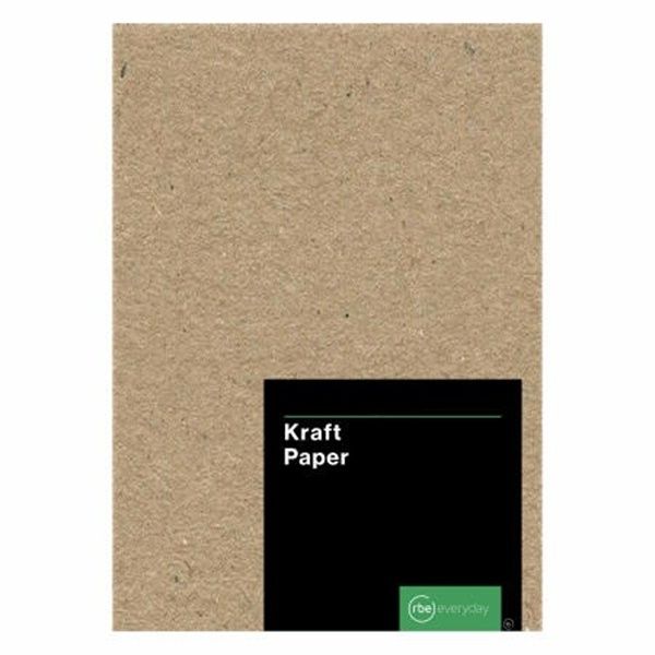Brown A4 Kraft Paper 100 Sheets 160gsm Paper