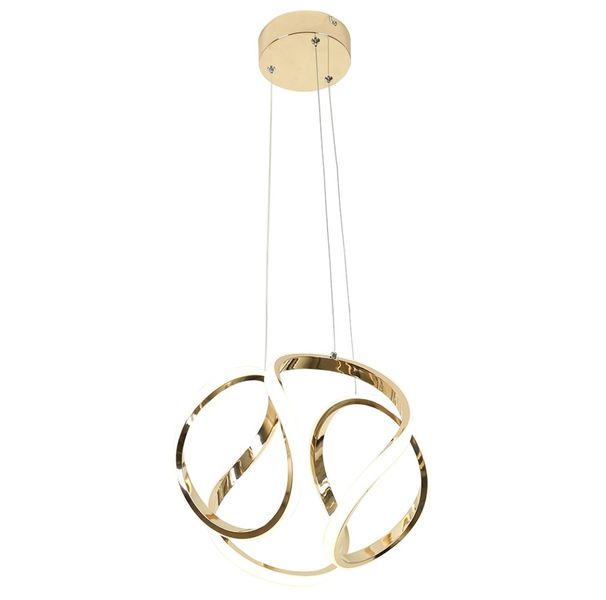 MrUL-Modern LED Pendant Lights Aluminium &amp; Acrylic-Rose Gold