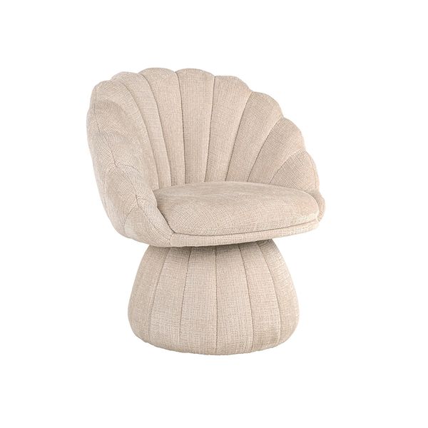 Blossom armchair White-White Fleece Armchair