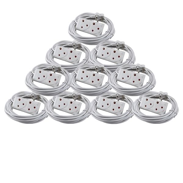 Plug Extension Lead Bulk 10 Pack image