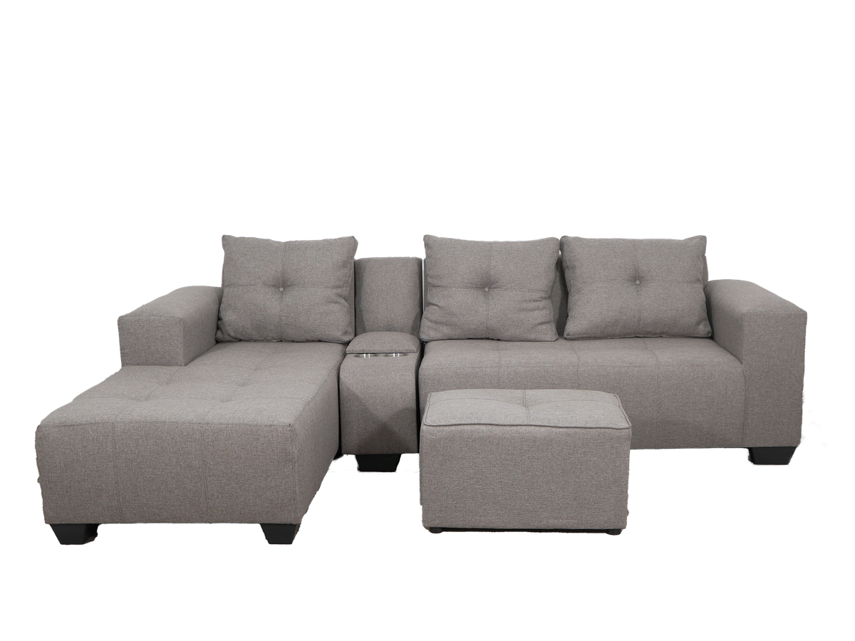 Chelsea Corner Sofa Left Hand Grey Shop Today. Get it Tomorrow